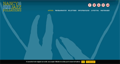 Desktop Screenshot of nancyjazzpulsations.com